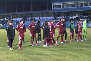 Galeria Rapidului a răbufnit la Ovidiu » Înjurături spre conducere, amenințări pentru jucători: „Vă rupem picioarele”