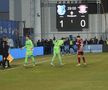 Marian Aioani s-a accidentat și a fost înlocuit de Iliev (Farul-Rapid). Foto: Andrei Furnigă (GSP)