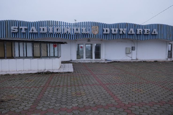 Intrarea în Stadionul Dunărea din Galați. Foto: Andrei Furnigă, GSP