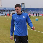 Alexandru Ișfan, înainte de Farul - Rapid. Foto: Andrei Furnigă (GSP)