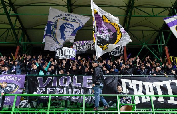 Fanii lui FC Argeș au lăsat un mesaj dur în fața sediului FRF: „Adunătură de mafioți și hoți!”