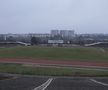 Imaginea realizată din fața tribunei oficiale. Stadionul „Nicolae Rainea” din Galați, fostul Dunărea: Foto: Andrei Furnigă, GSP