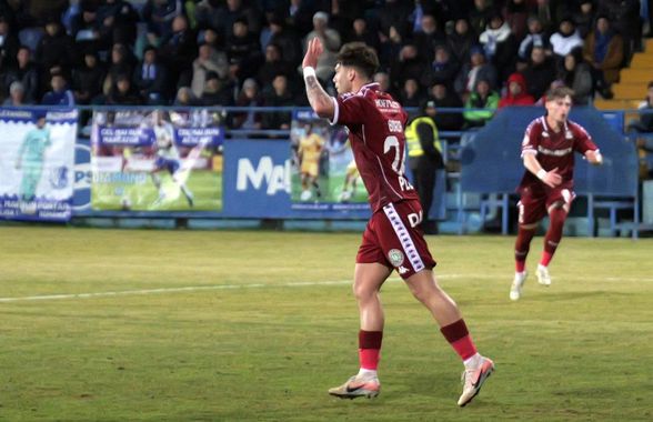 Andrei Borza, marcator în Farul - Rapid: „Asta ne lipsește. Ne trebuie mult mai mult”