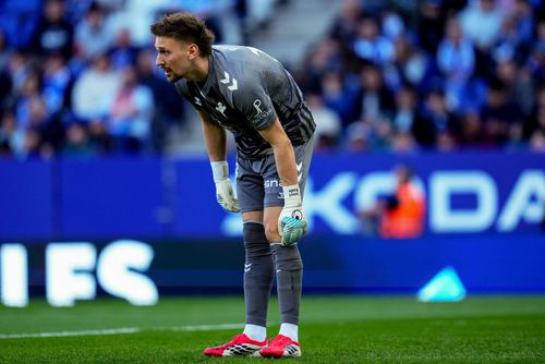 Ionuț Radu în Espanyol - Celta 2-2 / Foto: Imago