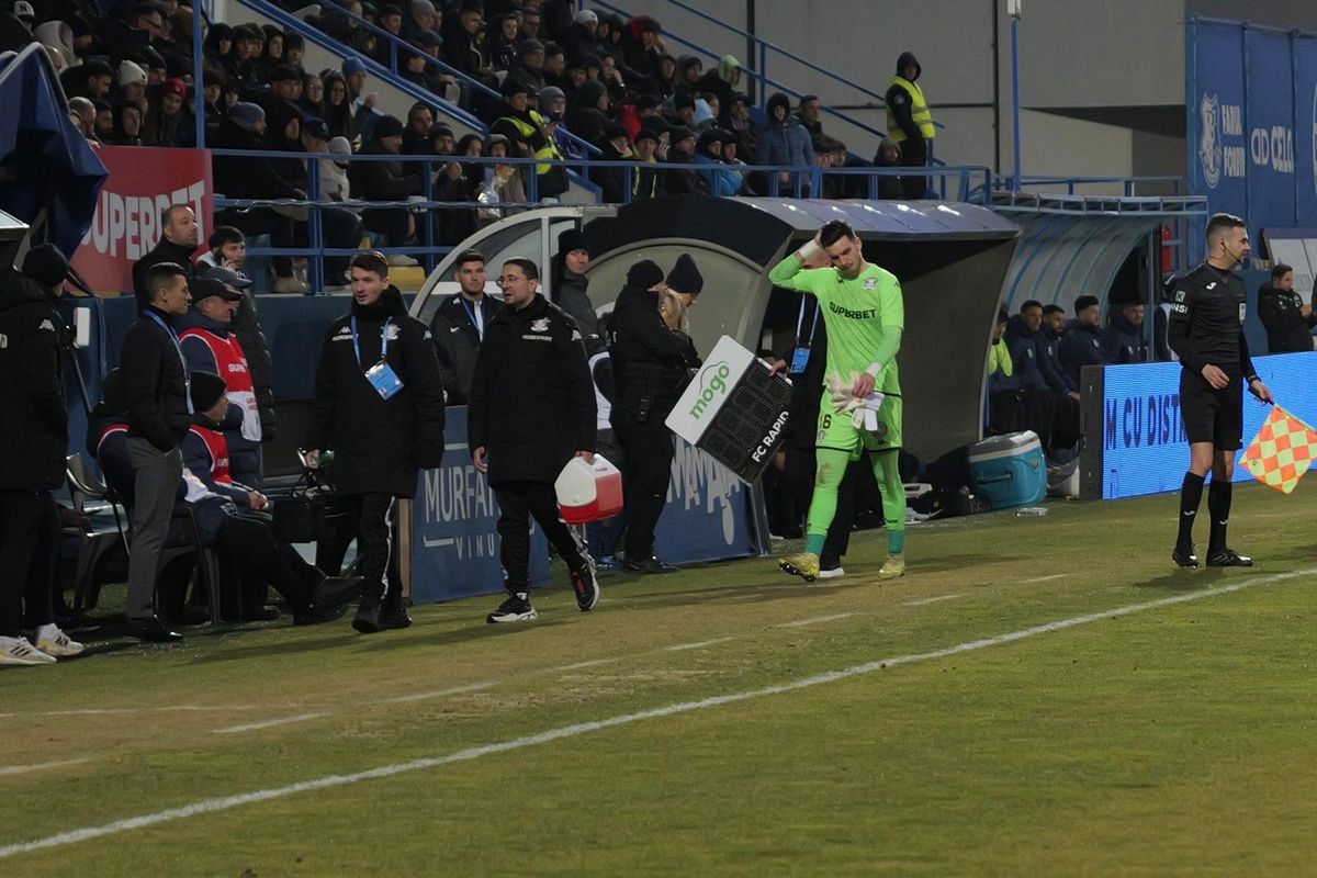 Farul - Rapid, etapa 27 din Superliga. Foto: Andrei Furnigă (GSP)
