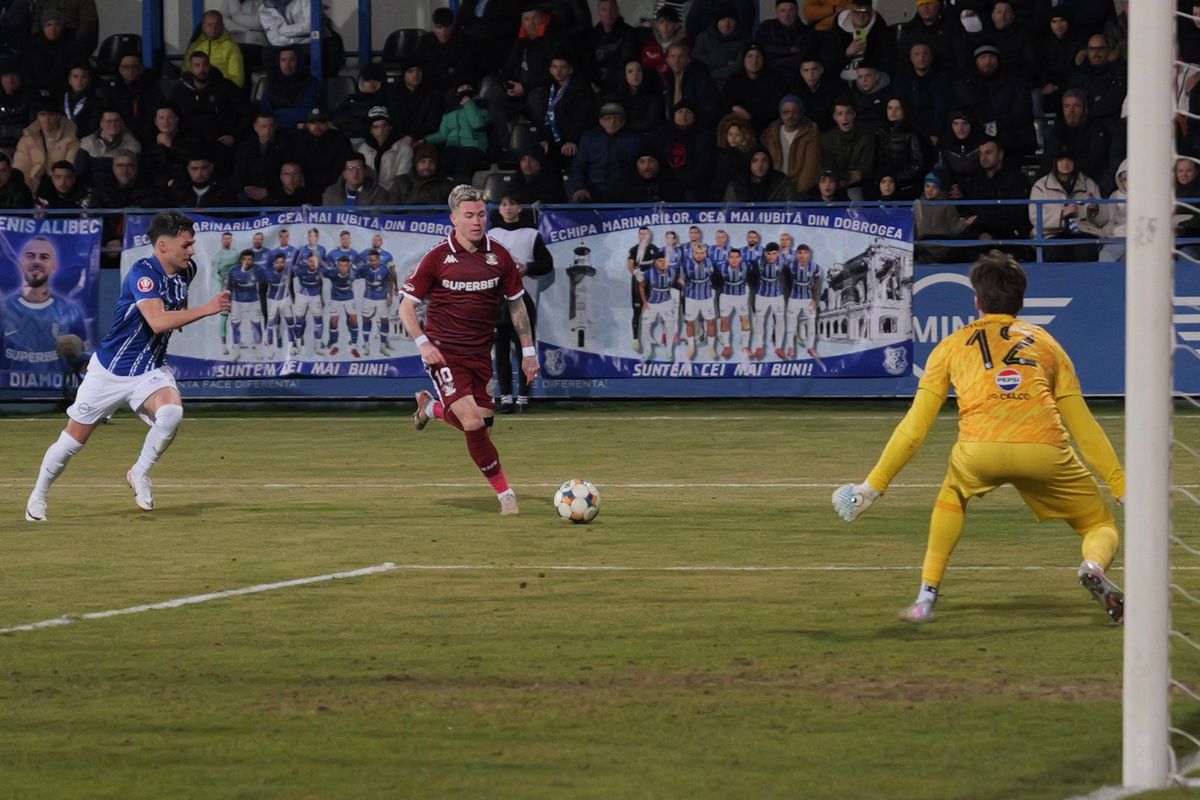 Farul - Rapid, etapa 27 din Superliga. Foto: Andrei Furnigă (GSP)