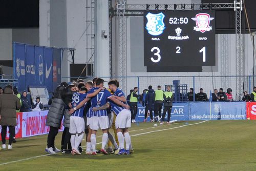 Farul - Rapid, etapa 27 din Superliga. Foto: Andrei Furnigă (GSP)