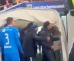 Ștefan Baiaram a scuipat un suporter dinamovist, la finalul meciului cu Craiova // FOTO: captură Prima Sport