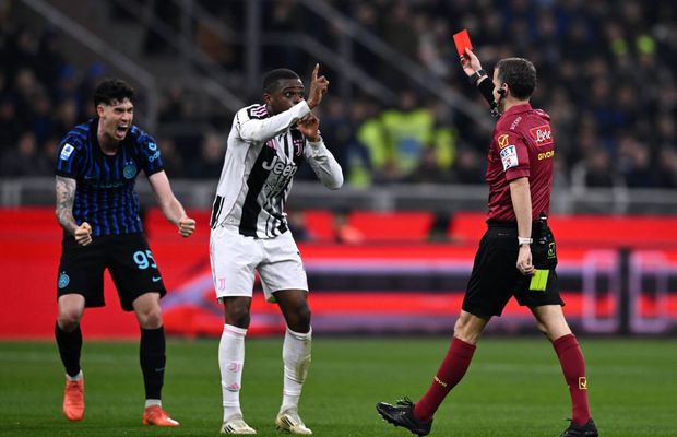 Arbitrul de la Inter - Juventus, amenințat cu moartea: „Te vom împușca” » Poliția a intervenit