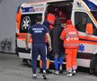 Screciu, la ambulanță după Craiova - FCSB/ foto Cristi Preda (GSP)