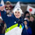 Domen Prevc (Slovenia), medaliat cu aut la JO de la Milano-Cortina 2026 la sărituri cu schiurile, trambulina mare / Foto: Imago Images