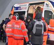 Screciu, la ambulanță după Craiova - FCSB/ foto Cristi Preda (GSP)