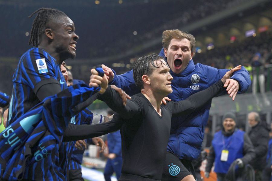 Piotr Zielinski, după reușita din Inter - Juventus 3-2 / Foto: Imago Images Inversiunea Calciopolilor puterii