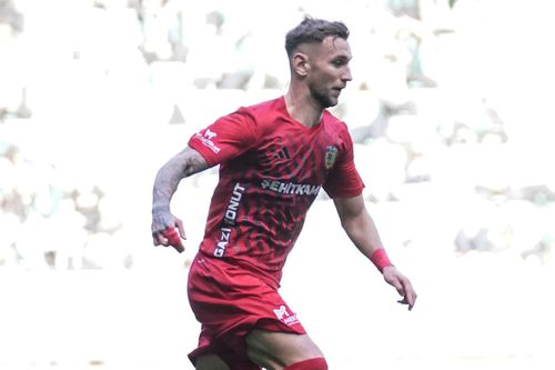 Denis Drăguș, schimbat în minutul 38 al meciului cu Kocaelispor / foto: Facebook Gaziantep