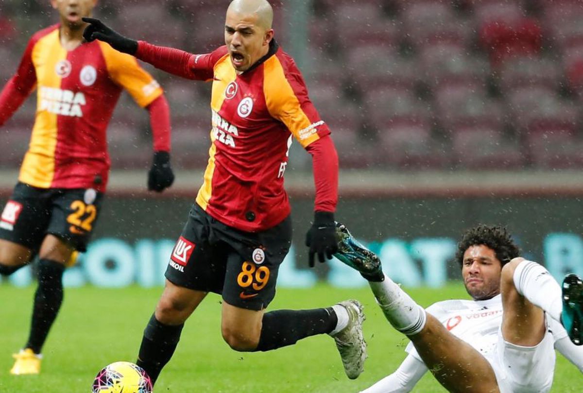FOTO GALATASARAY - BEȘIKTAȘ 0-0 » Florin Andone a intrat pe final în derby-ul din Turcia, într-unul dintre puținele campionate neîntrerupte de coronavirus