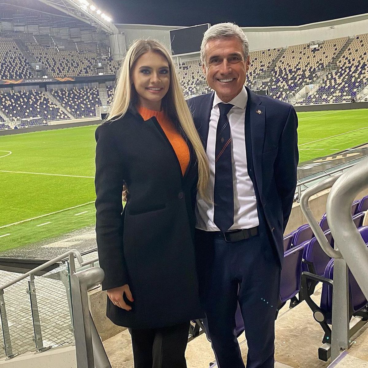 FOTO Apariție hot în Europa League! Fanii au comparat-o imediat cu Diletta