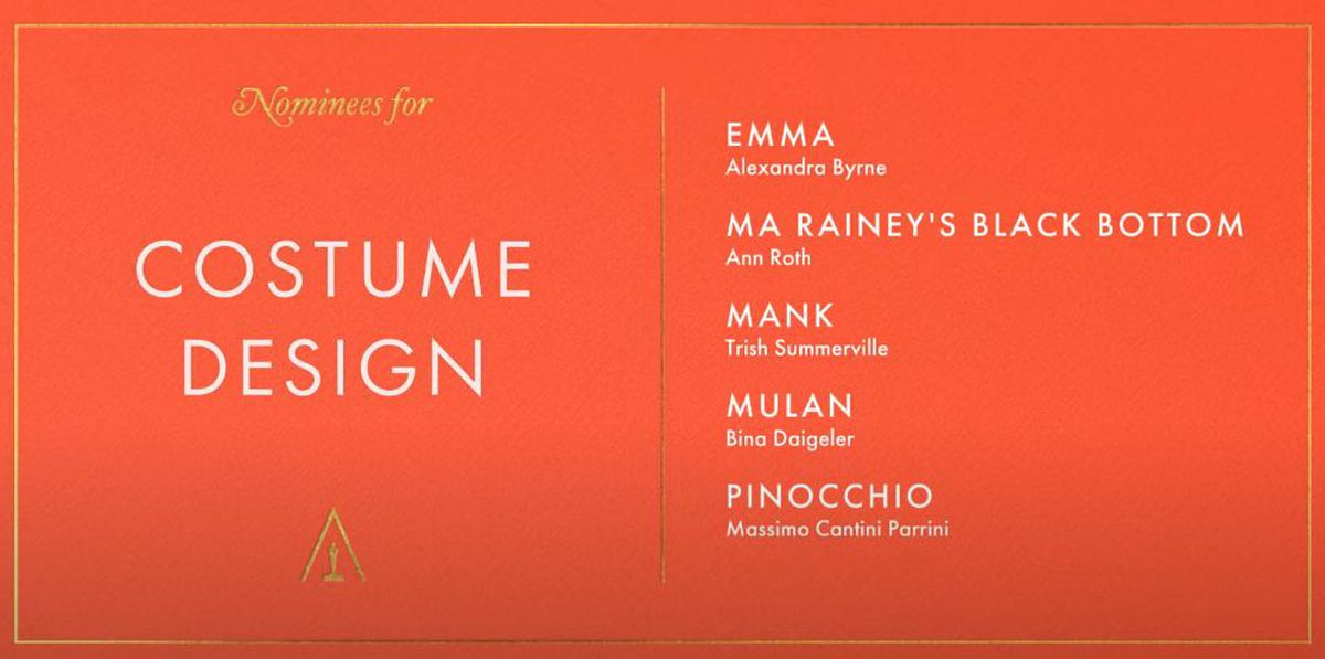 Nominalizări Premiile Oscar