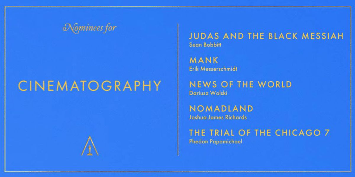 Nominalizări Premiile Oscar