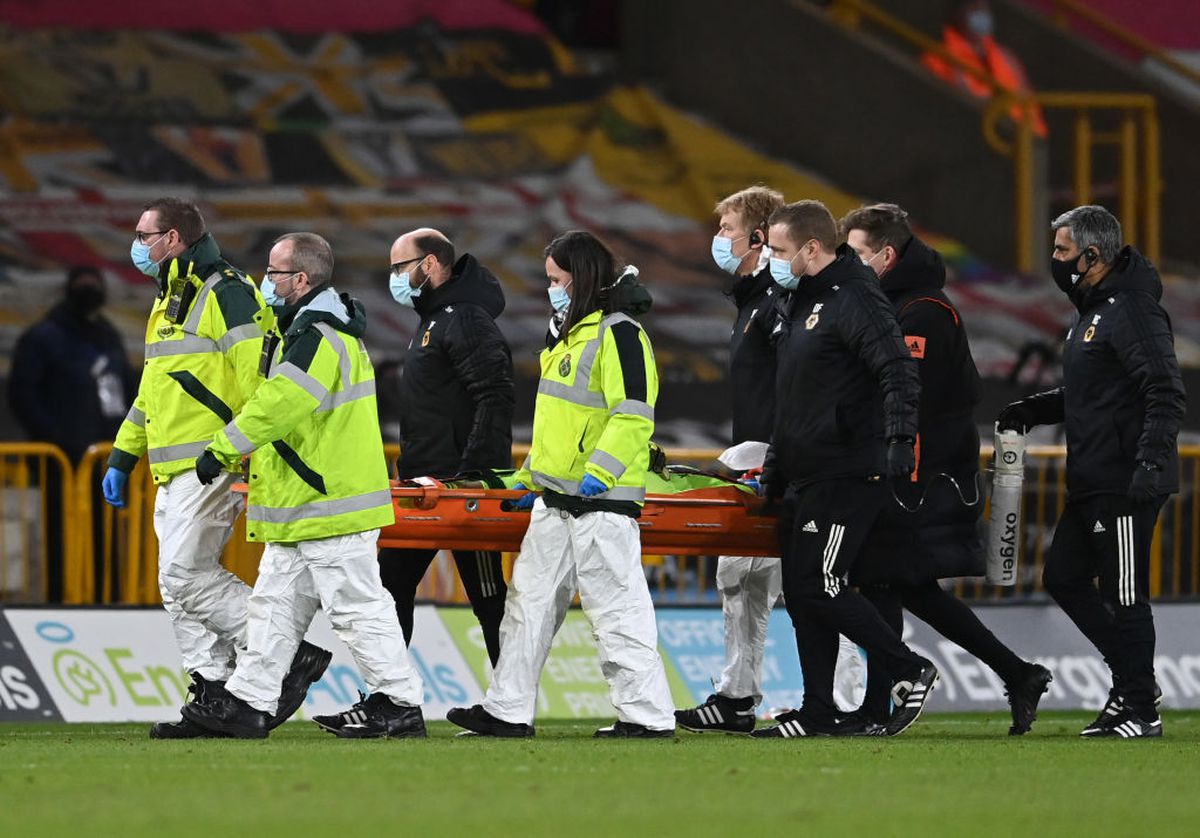 Rui Patricio, accidentare Wolves - Liverpool