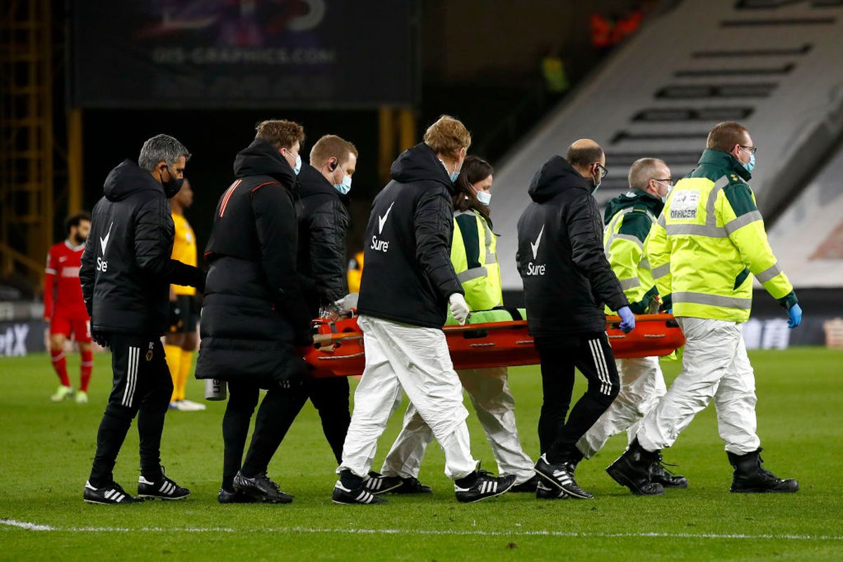 Rui Patricio, accidentare Wolves - Liverpool