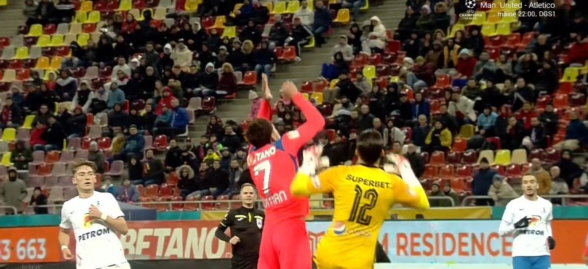 Încă o greșeală mare pro-FCSB în partida cu Farul: „Rusandu trebuia să-l elimine!”