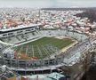 Drona a survolat noua arenă de 24 de milioane de euro din România » Când ar putea fi gata pentru fotbal