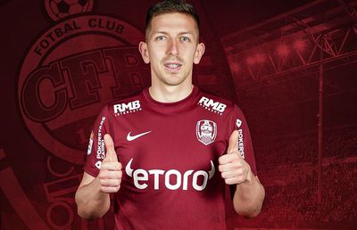 CFR Cluj s-a întărit în play-off cu un fotbalist din Ucraina » A fost prezentat oficial!