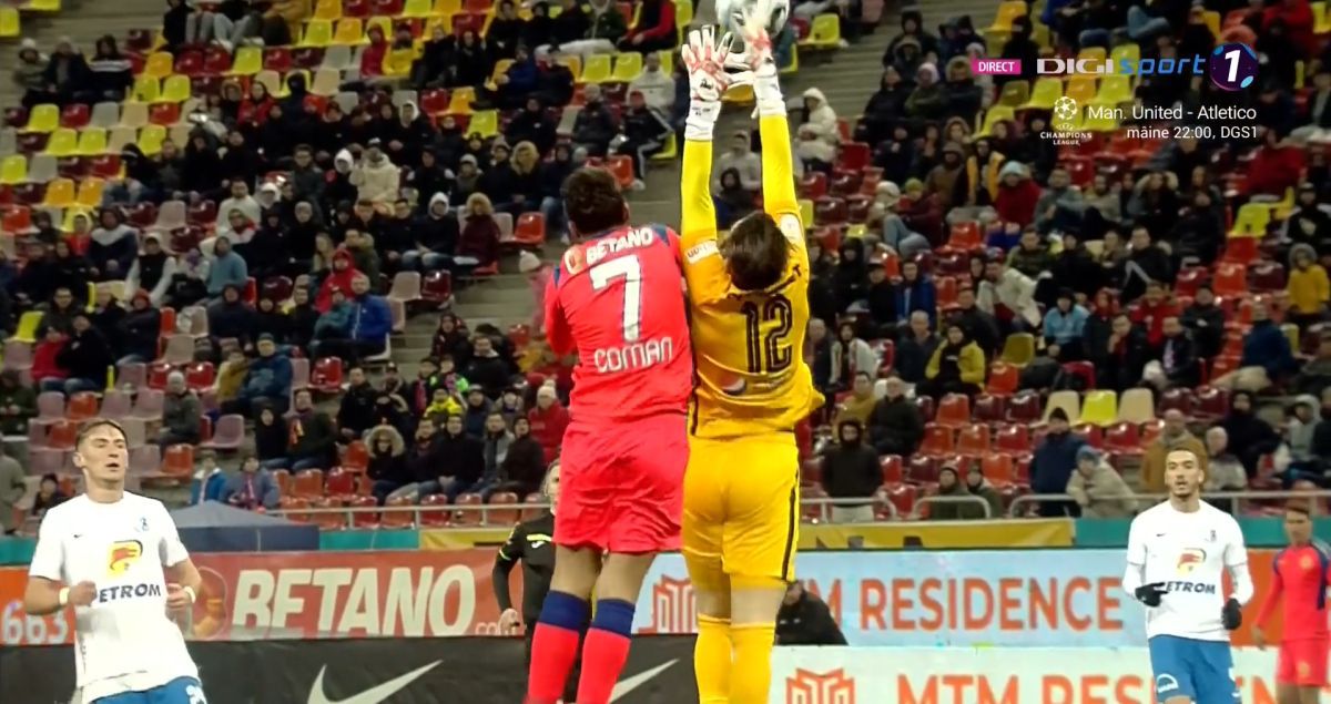 Încă o greșeală mare pro-FCSB în partida cu Farul: „Rusandu trebuia să-l elimine!”