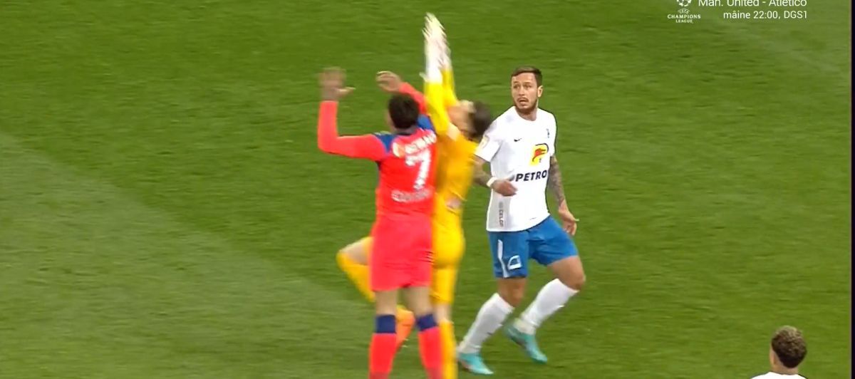 FCSB - FARUL 2-0 // Florinel Coman, intrare la Marian Aioani