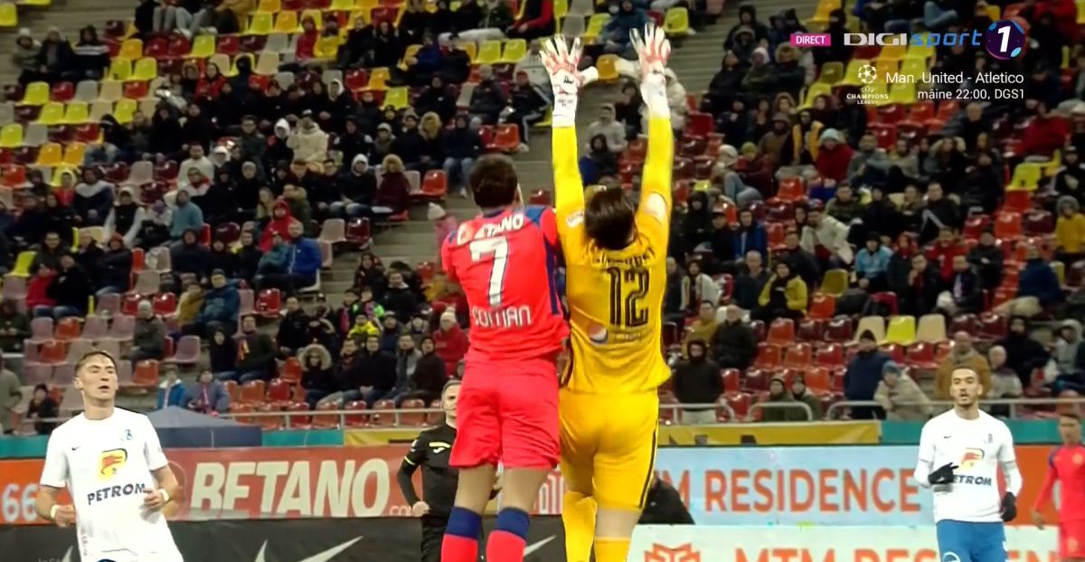 Încă o greșeală mare pro-FCSB în partida cu Farul: „Rusandu trebuia să-l elimine!”