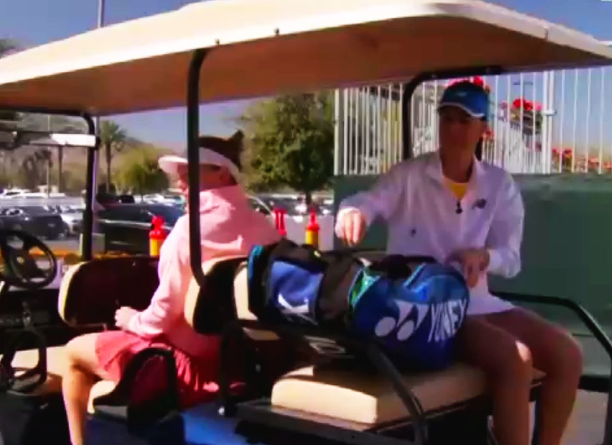 Simona Halep - Sorana Cîrstea, drum spre meciul de la Indian Wells / FOTO: Capturi @Digi Sport