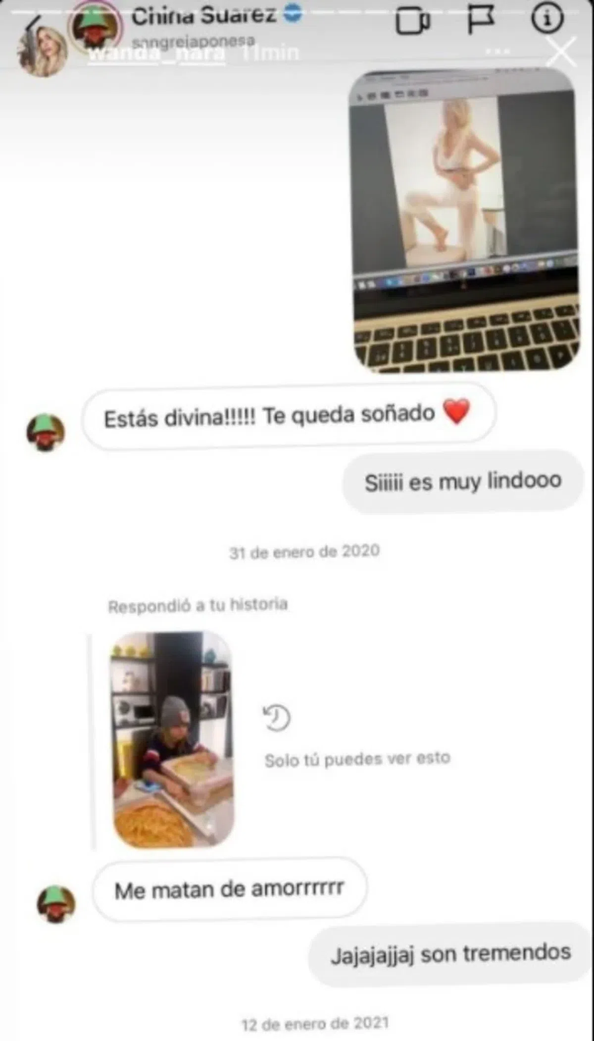 Contul Wandei Nara de Instagram, spart