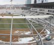 Cum arată lucrările la stadionul lui Hermannstadt - martie 2022