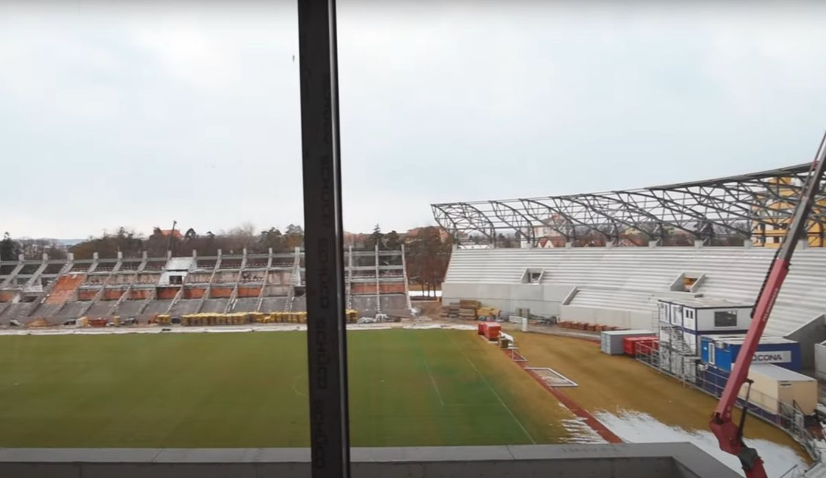Cum arată lucrările la stadionul lui Hermannstadt - martie 2022