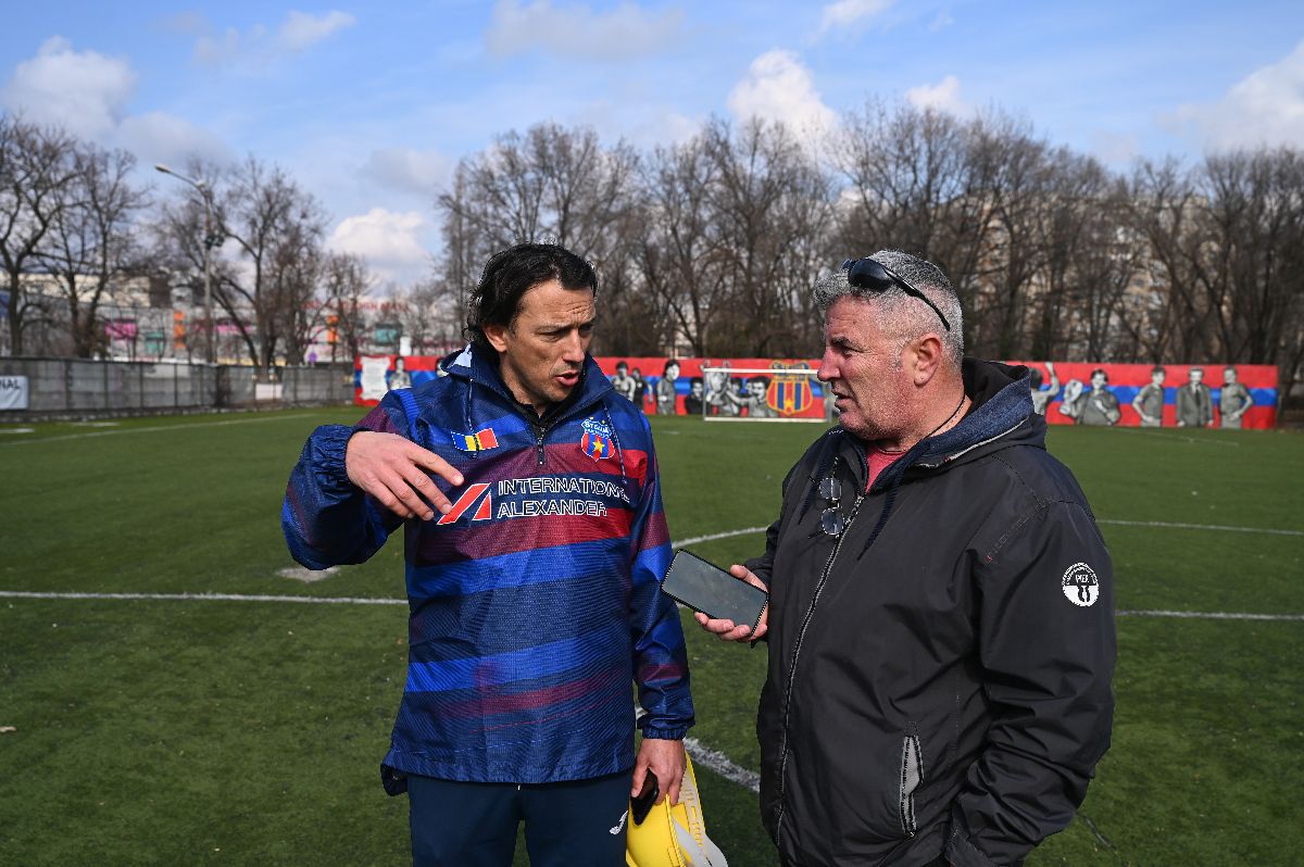 Steaua a băgat peste 1 milion € în Academie + Ogăraru supervizează antrenamentele