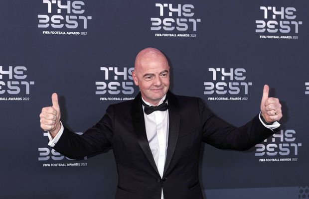 Infantino, precum Burleanu! Va fi ales mâine cu aclamații ca președinte FIFA + Trucul făcut pentru încă un mandat