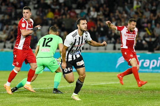 Alexandru Boiciuc și U Cluj au retrogradat-o pe Dinamo // foto: Imago Images