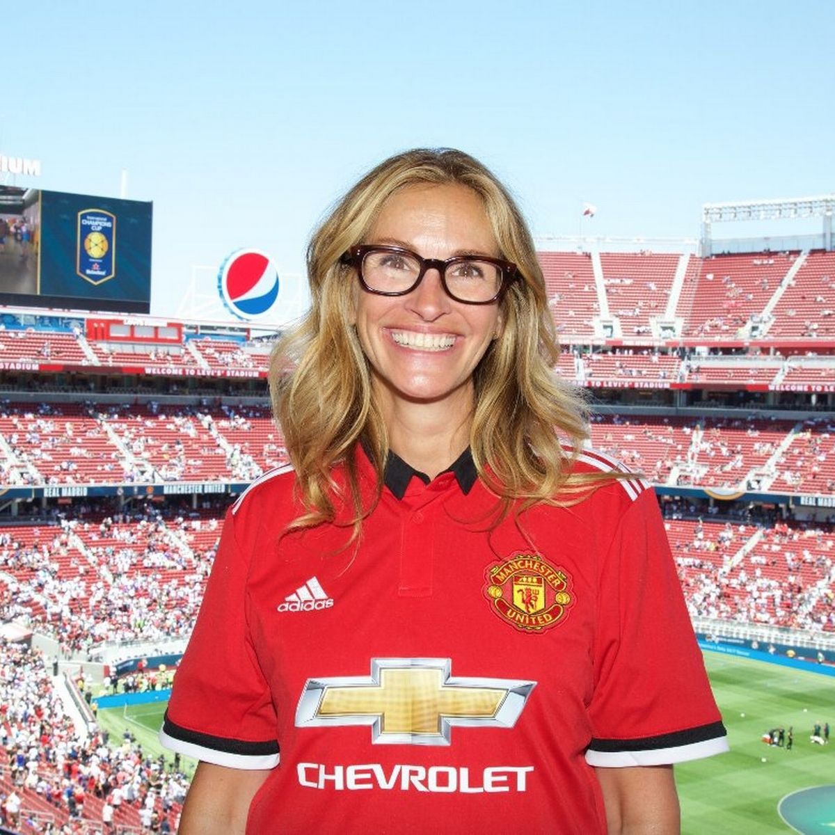 Julia Roberts în Manchester