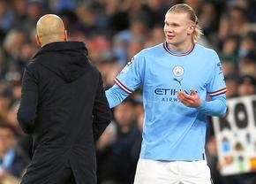 Guardiola explică de ce s-a grăbit să-l schimbe pe Haaland în seara istorică din Ligă » E acuzat de fani: „A vrut să-l protejeze pe Messi!”