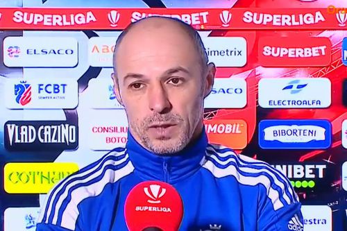 Bogdan Andone, antrenorul de la FC Botoșani consideră că echipa lui a fost dezavantajată în meciul cu U Cluj, scor 0-3, din prima rundă a play-out-ului Superligii.