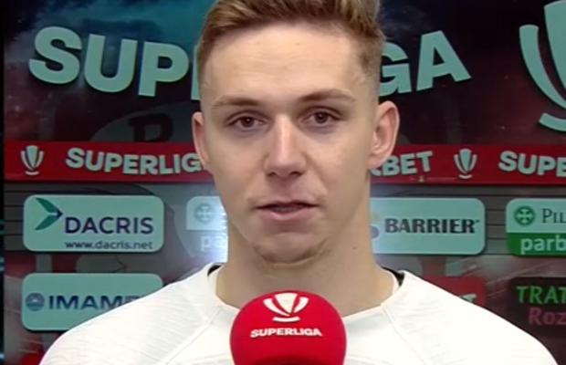 Louis Munteanu, declarația serii după „dubla” cu Rapid: „I-am zis că îi dau gol. Probabil i-am luat moralul!”