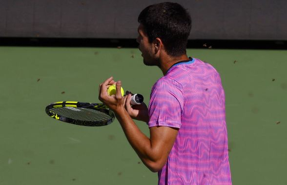 Moment nemaivăzut în tenis. Carlos Alcaraz a fugit de pe teren în timpul meciului, fanii au intrat în panică!