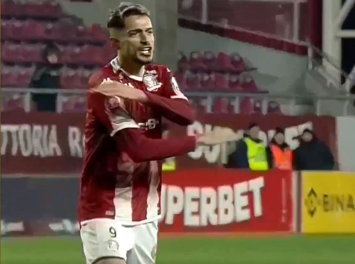 Faze controversate în repriza secundă a meciului Rapid - Farul