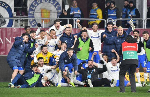 În Giulești, năpasta vine din peluză » Rapid pierde cu Farul și iese din lupta la titlu înainte de a intra! Clasamentul ACUM