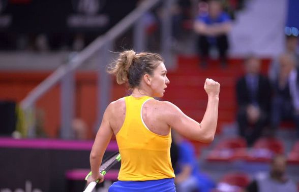 Simona Halep, una dintre cele mai selecționate jucătoare în echipa de Billie Jean King Cup a României