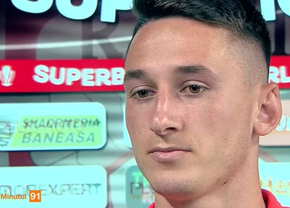 Alin Fică, după victoria cu Dinamo: „Sper că toată lumea este mulțumită de mine”