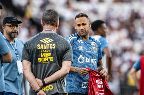 Întors la FC Santos, unde a debutat în fotbalul profrsionsit, Neymar a bifat 550 de minute în nouă meciuri, reușind trei goluri și trei assisturi / Foto: Imago
