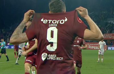 Louis Munteanu, gest de revoltă după golul cu Dinamo: „Sunt supărat, e clar!”