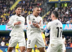 Villarreal - Real Madrid 1-2 » Mbappe a scufundat „submarinul galben” și trupa lui Ancelotti a preluat fotoliul de lider în La Liga