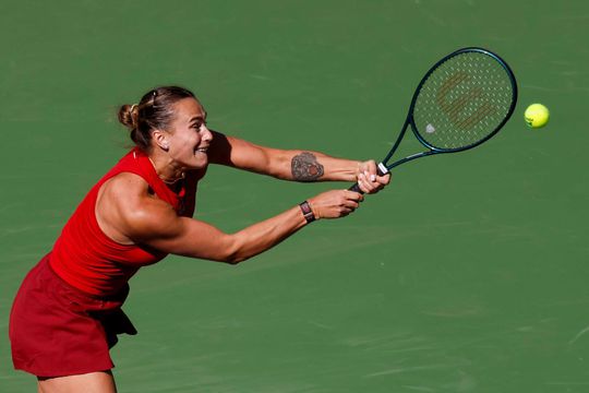 Aryna Sabalenka în acțiune la Indian Wells Foto: Imago Images